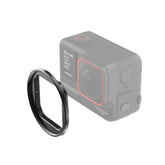 Para Insta360 Ace Pro PULUZ Soporte de filtro Marco de filtro protector de metal, para Insta360 Ace Pro